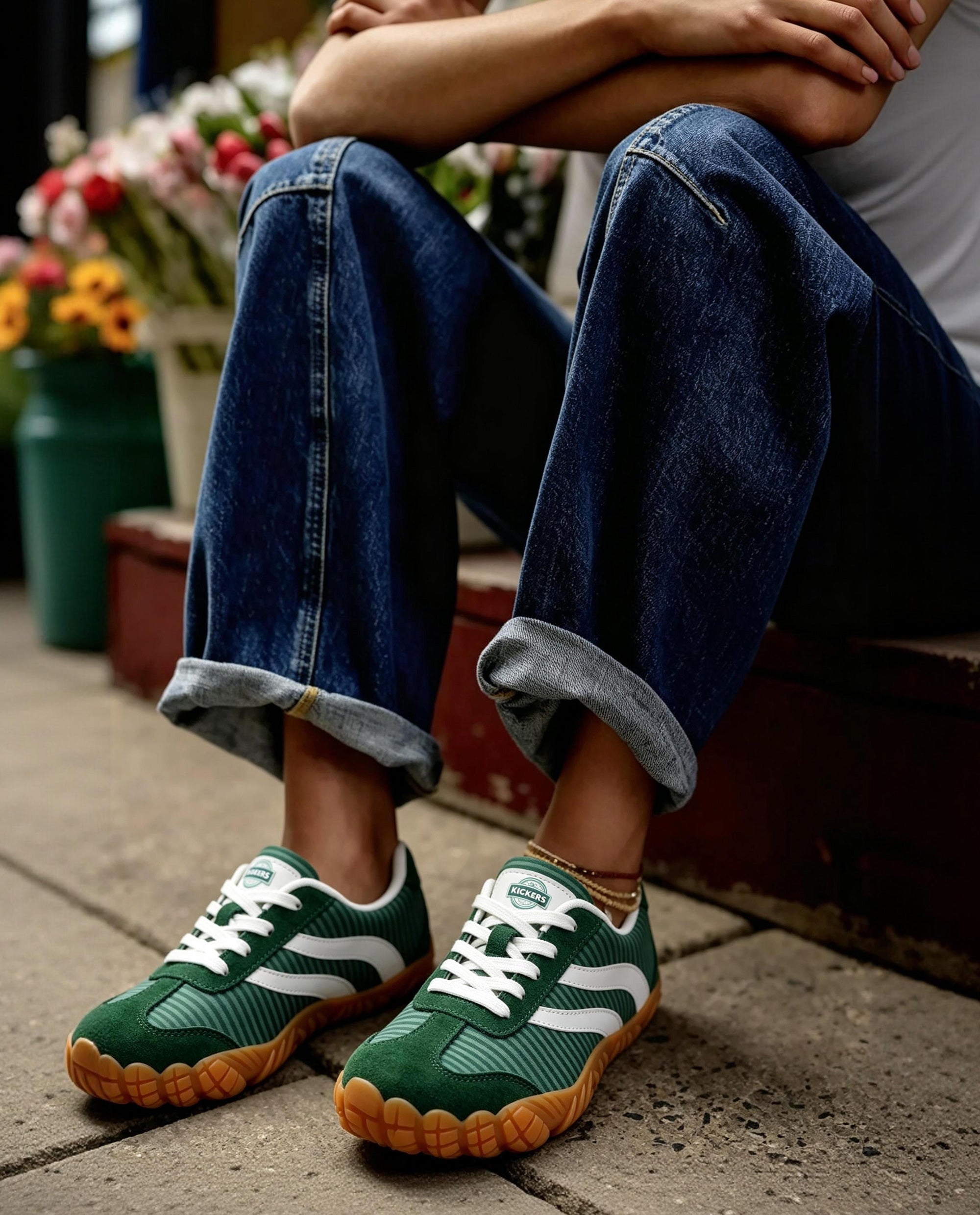 BareFrog Barefoot Shoes School Green